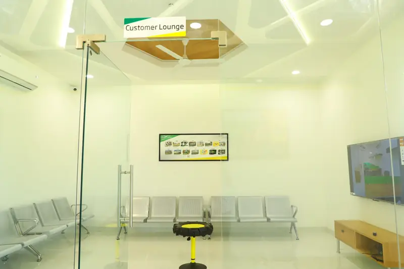 Customer lounge