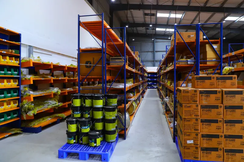 A parts aisle