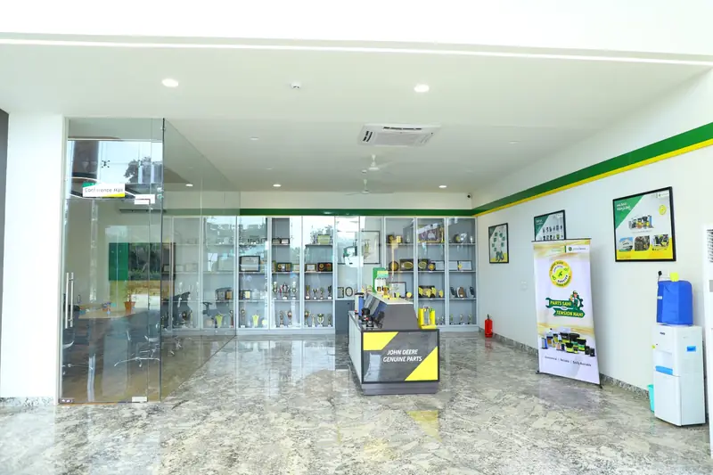 The parts counter