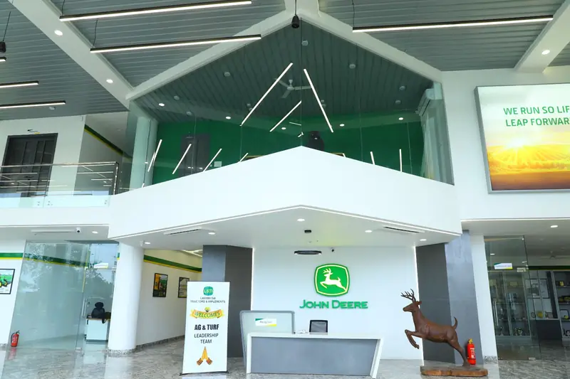 The welcome desk