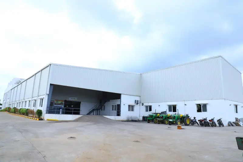 The workshop building
