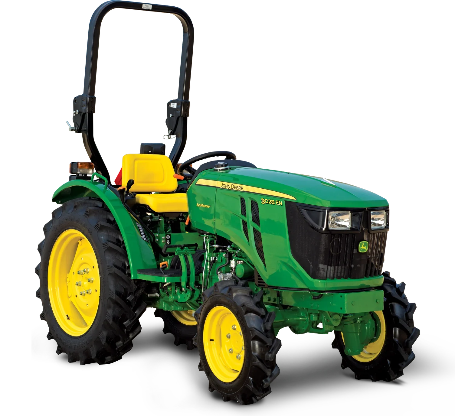John Deere 3028EN tractor
